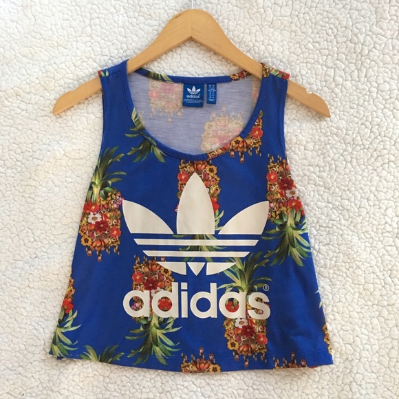 adidas Tops - Adidas Original Farm rare frutaflor pineapple tank